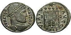  AE3 / 1 Фолліс Римська імперія (27BC-395) Бронза Костянтин I (272 - 337)