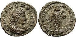  AE3 / 1 Фолліс Римська імперія (27BC-395) Бронза Крисп (305 - 326)