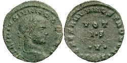  AE3 / 1 Фолліс Римська імперія (27BC-395) Бронза Ліциній II (315-326)