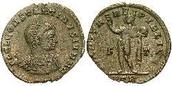  AE3 / 1 Фолліс Римська імперія (27BC-395) Бронза Констанцій II (317 - 361)