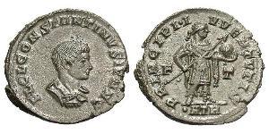  AE3 / 1 Фолліс Римська імперія (27BC-395) Бронза Констанцій II (317 - 361)