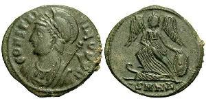  AE3 / 1 Фолліс Римська імперія (27BC-395) Бронза Костянтин I (272 - 337)