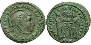  AE3 / 1 Фолліс Римська імперія (27BC-395) Бронза Костянтин I (272 - 337)