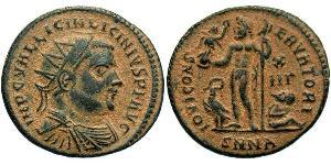  AE3 / 1 Фолліс Римська імперія (27BC-395) Бронза Ліціній I (265-324)