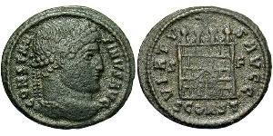  AE3 / 1 Фолліс Римська імперія (27BC-395) Бронза Костянтин I (272 - 337)