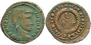  AE3 / 1 Фолліс Римська імперія (27BC-395) Бронза Костянтин I (272 - 337)