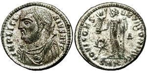  AE3 / 1 Фолліс Римська імперія (27BC-395) Бронза Ліціній I (265-324)