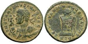  AE3 / 1 Фолліс Римська імперія (27BC-395) Бронза Констанцій II (317 - 361)
