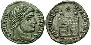  AE3 / 1 Фолліс Римська імперія (27BC-395) Бронза Костянтин I (272 - 337)