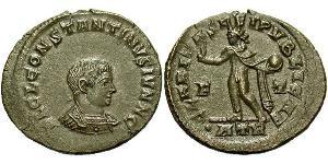  AE3 / 1 Фолліс Римська імперія (27BC-395) Бронза Констанцій II (317 - 361)