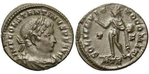  AE3 / 1 Фолліс Римська імперія (27BC-395) Бронза Костянтин I (272 - 337)