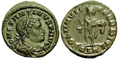  AE3 / 1 Фолліс Римська імперія (27BC-395) Бронза Костянтин I (272 - 337)