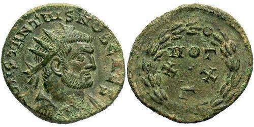  AE3 / 1 Фолліс Римська імперія (27BC-395) Бронза Костянтин I (272 - 337)