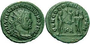  AE_ Imperio romano (27BC-395) Bronce Galerio Maximiano (260-311)