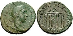  AE_ Imperio romano (27BC-395) Bronce Gordiano III(225-244)