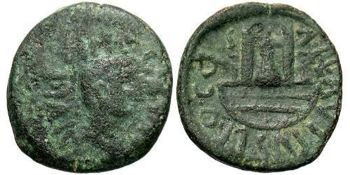  AE_ Imperio romano (27BC-395) Bronce Augusto (63BC- 14) 
