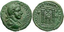  AE_ Empire romain (27BC-395) Bronze Héliogabale (203-222)