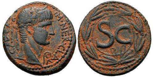  AE_ Empire romain (27BC-395) Bronze Néron (37- 68)
