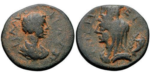  AE_ Roman Empire (27BC-395) Bronze Fulvia Plautilla (189-212)