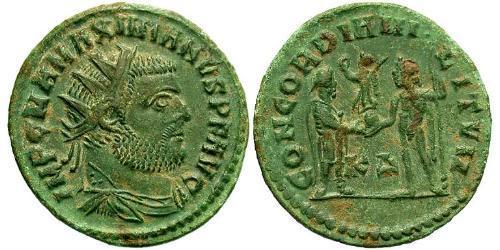  AE_ Römische Kaiserzeit (27BC-395) Bronze Maximianus (250-310)