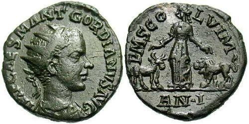  AE_ Römische Kaiserzeit (27BC-395) Bronze Gordian III.(225-244)