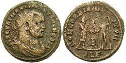  AE_ Impero romano (27BC-395) Bronzo Galerio Massimiano (260-311)