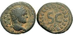  AE_ Римская империя (27BC-395) Бронза Каракалла (188-217)