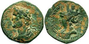  AE_ Римская империя (27BC-395) Бронза Антонин Пий  (86-161)