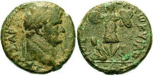  AE_ Римская империя (27BC-395) Бронза Тит (39-81)