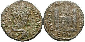  AE_ Римская империя (27BC-395) Бронза Каракалла (188-217)