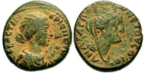  AE_ Римская империя (27BC-395) Бронза Брутия Криспина (164-187)