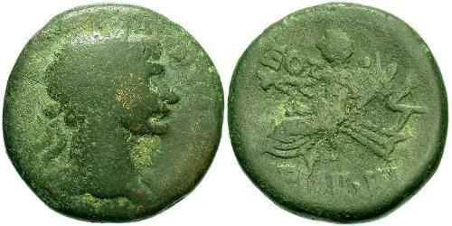  AE_ Римська імперія (27BC-395) Бронза Траян (53-117)