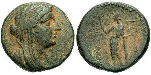  AE_ Эллинистиический Египет (332BC-30BC) Бронза 