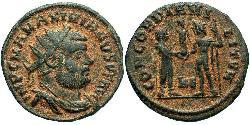  AE_ 羅馬帝國 青铜 Maximianus (250-310)