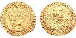  Angel Kingdom of England (927-1649,1660-1707) Gold Edward IV (1442-1483)