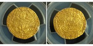  Angel Königreich England (927-1649,1660-1707) Gold Edward IV (1442-1483)