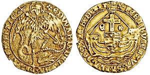  Angel Königreich England (927-1649,1660-1707) Gold Edward IV (1442-1483)