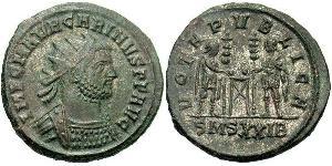  Antoninian Römische Kaiserzeit (27BC-395) Bronze Carinus (257-285)
