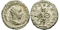  Antoninian Römische Kaiserzeit (27BC-395) Silber Gordian III.(225-244)