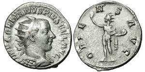  Antoninian Römische Kaiserzeit (27BC-395) Silber Gordian III.(225-244)