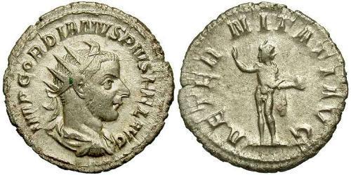  Antoninian Römische Kaiserzeit (27BC-395) Silber Gordian III.(225-244)