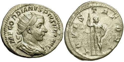 Antoninian Römische Kaiserzeit (27BC-395) Silber Gordian III.(225-244)