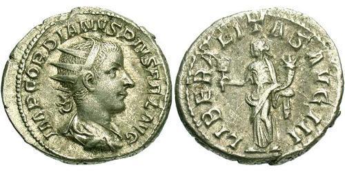  Antoninian Römische Kaiserzeit (27BC-395) Silber Gordian III.(225-244)