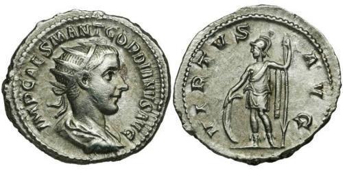  Antoninian Römische Kaiserzeit (27BC-395) Silber Gordian III.(225-244)