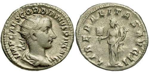  Antoninian Römische Kaiserzeit (27BC-395) Silber Gordian III.(225-244)