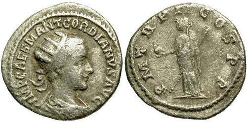  Antoninian Römische Kaiserzeit (27BC-395) Silber Gordian III.(225-244)