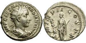  Antoniniano Impero romano (27BC-395) Argento Gordiano III(225-244)