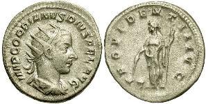  Antoniniano Impero romano (27BC-395) Argento Gordiano III(225-244)