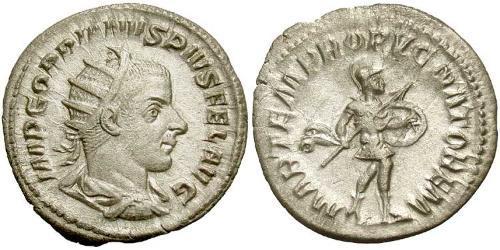  Antoniniano Impero romano (27BC-395) Argento Gordiano III(225-244)