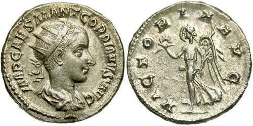  Antoniniano Impero romano (27BC-395) Argento Gordiano III(225-244)